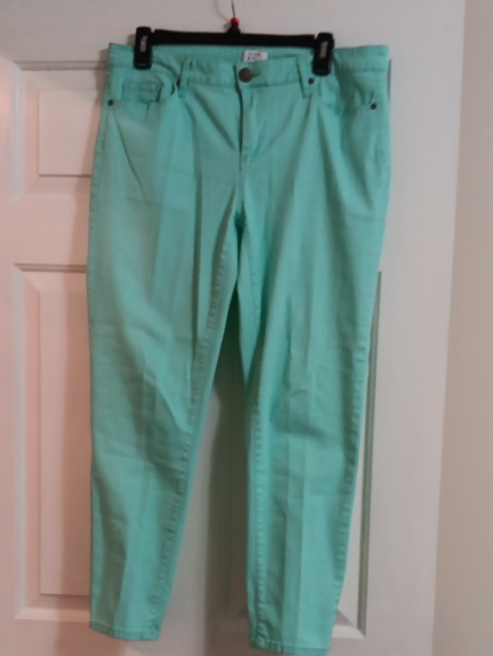 Crown And Ivy Mint Green Skinny Jeans